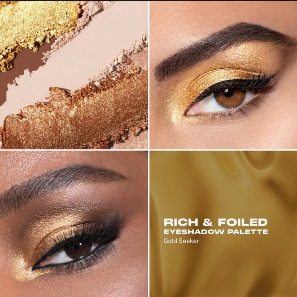 NIB Morphe Rich & Foiled Gold Seeker 9-pan Artistry Eyeshadow Palette SOLD OUT - Picture 3 of 10